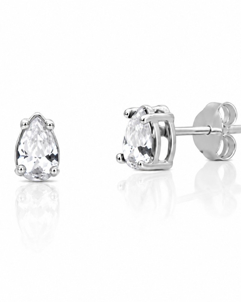 Brinco Gota Cristal